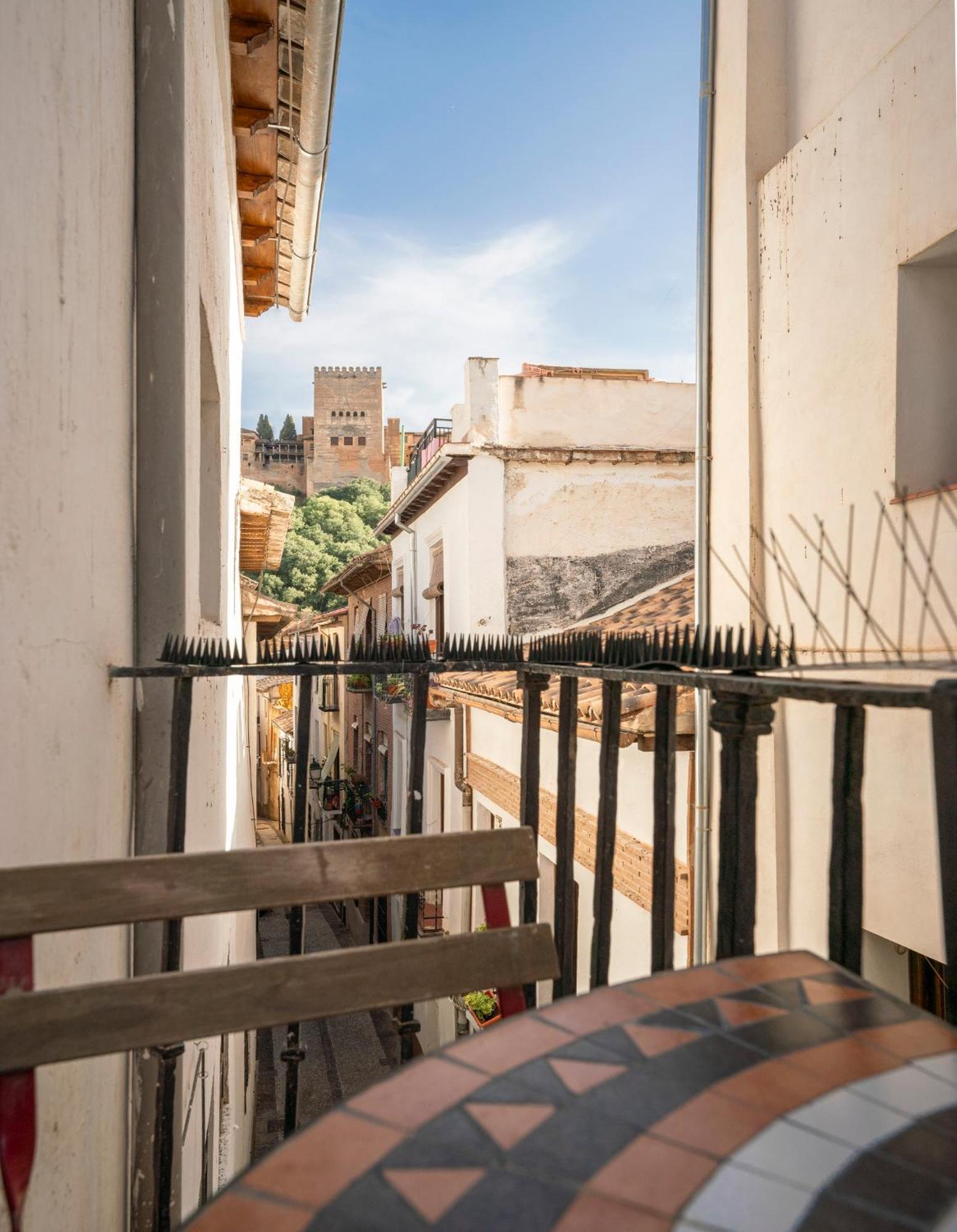 El Rincon Nazari - Vistas A La Alhambra Y Terraza Daire Granada Dış mekan fotoğraf